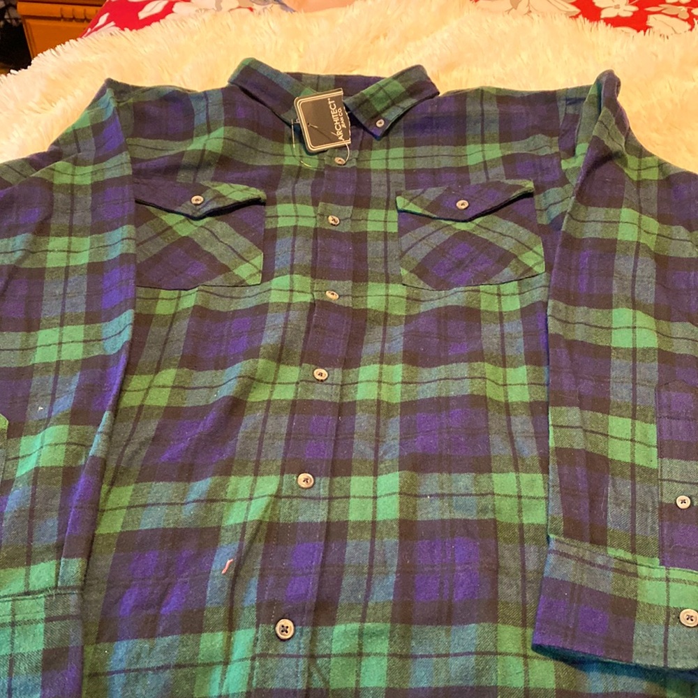 Architect jean company flannel shirt